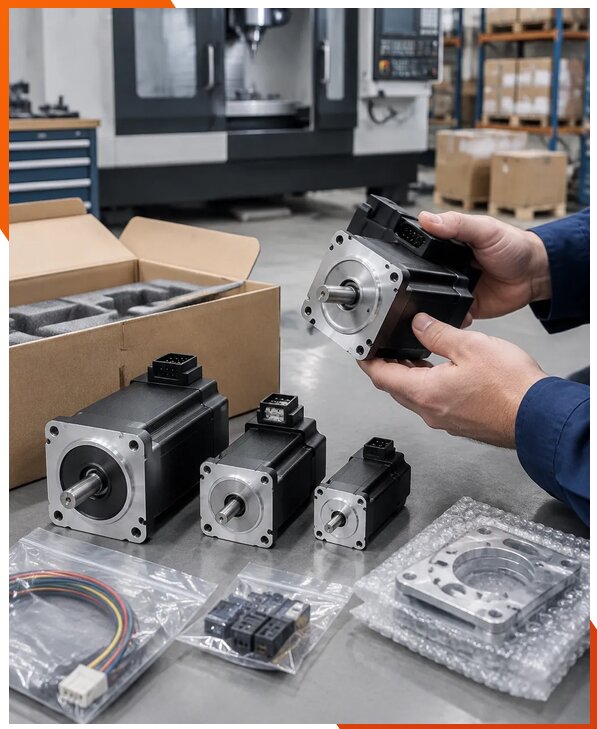 Поставка шаговых двигателей для станков и ЧПУ в Соли-Илецке